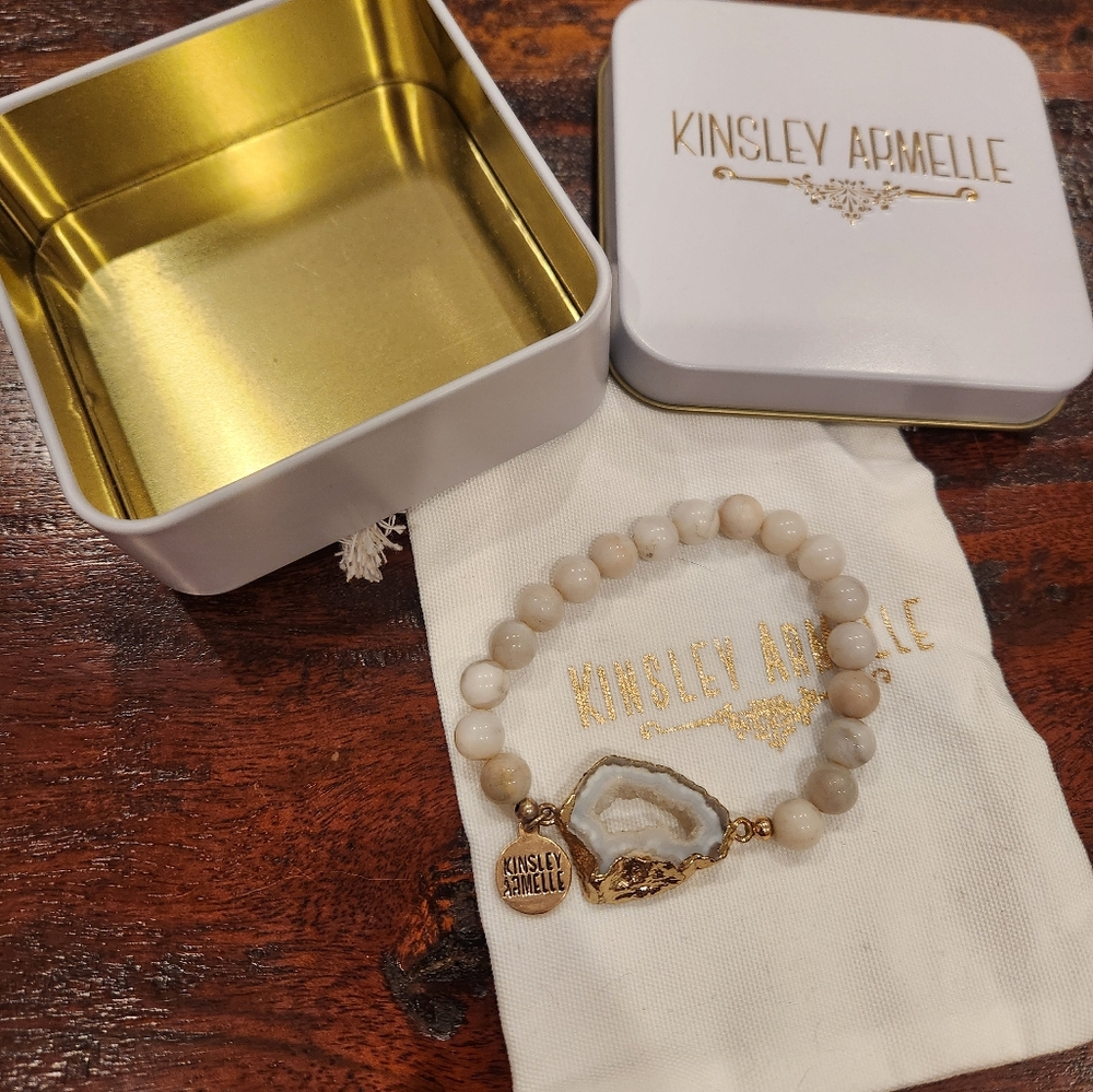 Kinsley Armelle Agate Collection - Flurry Bracelet